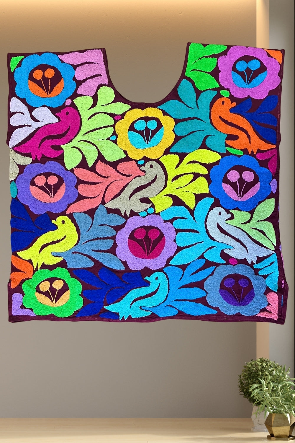 Blusa Jalapa de Díaz multicolor– Extra Grande