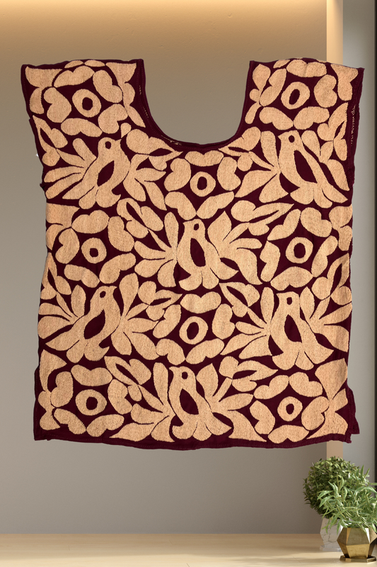 Blusa Jalapa de Díaz beige – Chica