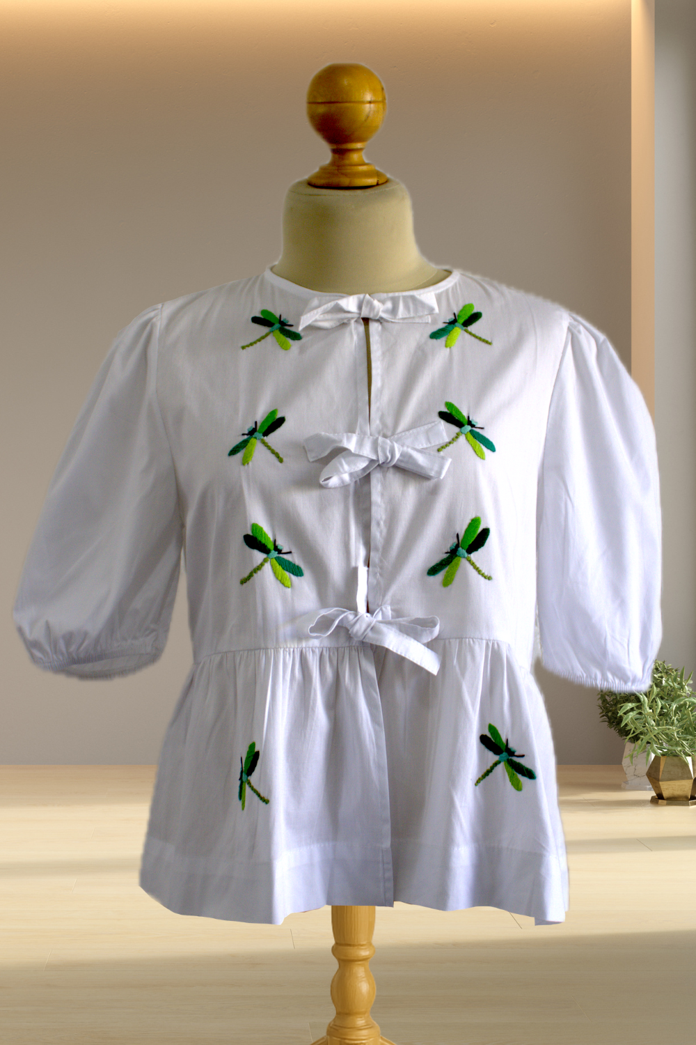 Blusa Ximena colibris