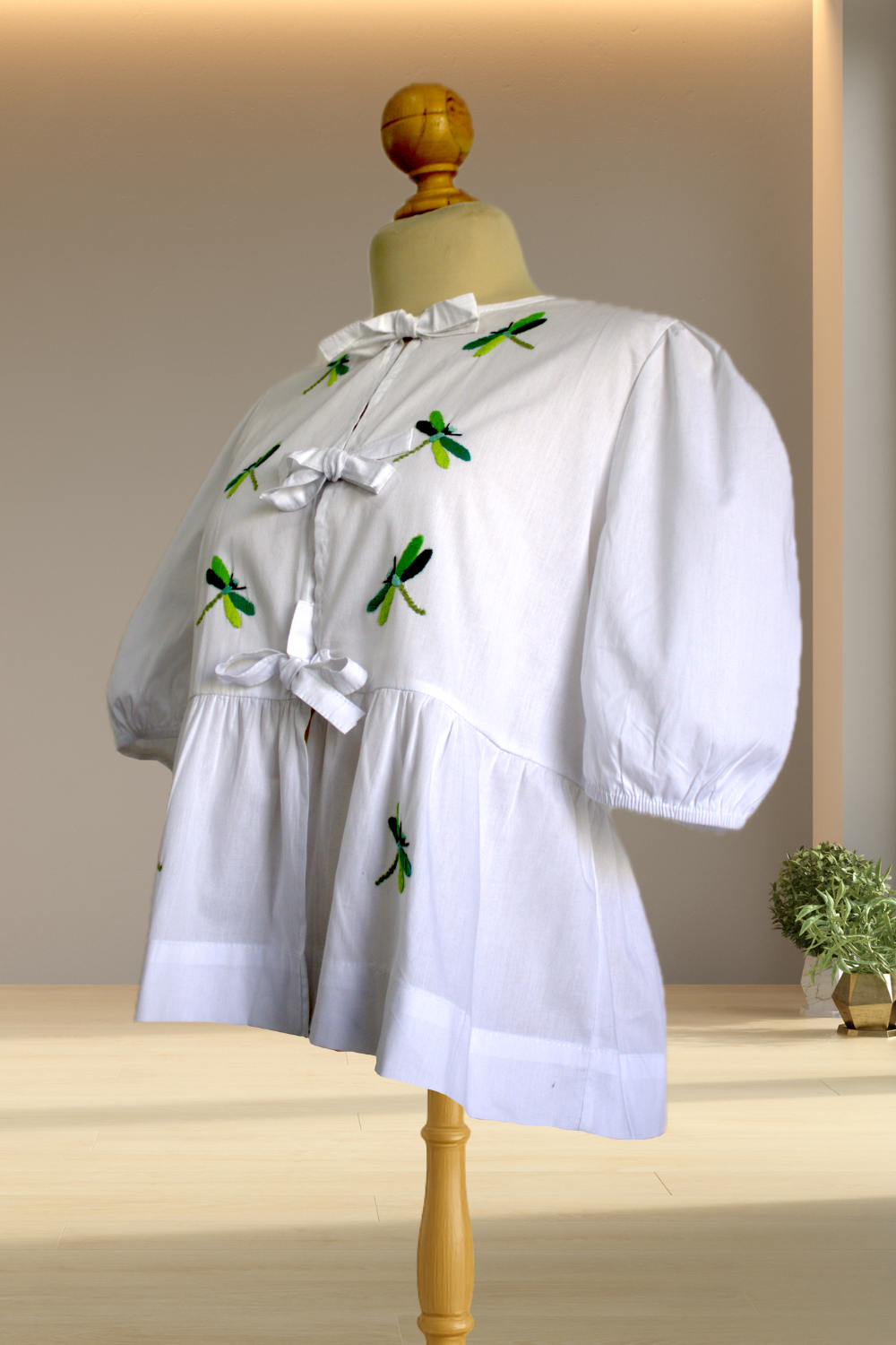 Blusa Ximena colibris