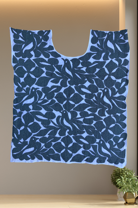 Blusa Jalapa de Díaz gris – Grande