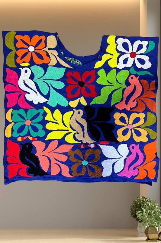 Blusa Jalapa de Díaz multicolor– Extra Grande