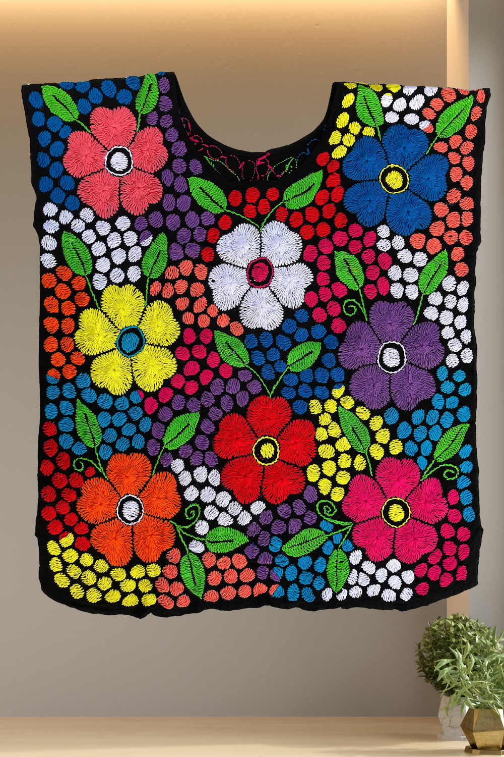 Blusa Jalapa de Díaz multicolor – Mediana