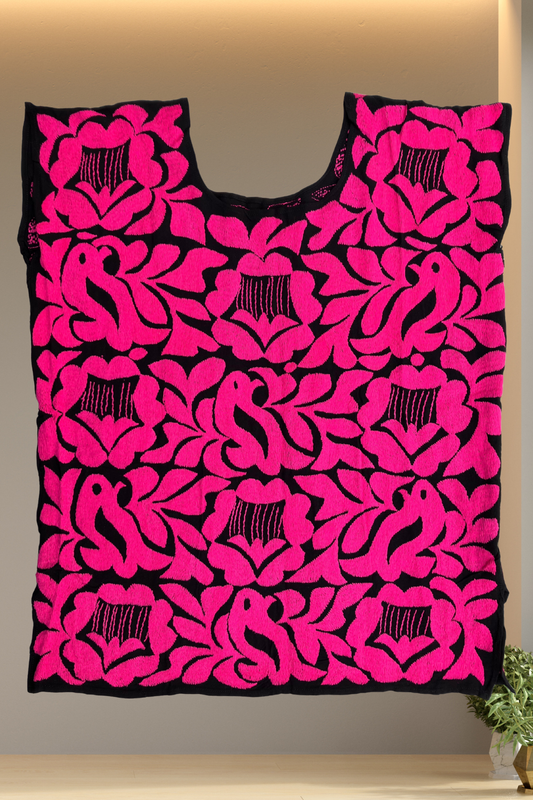 Blusa Jalapa de Díaz rosa – Mediana