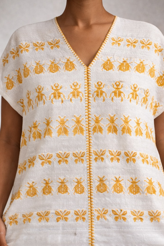 Huipil corto Cotzocón mod9004