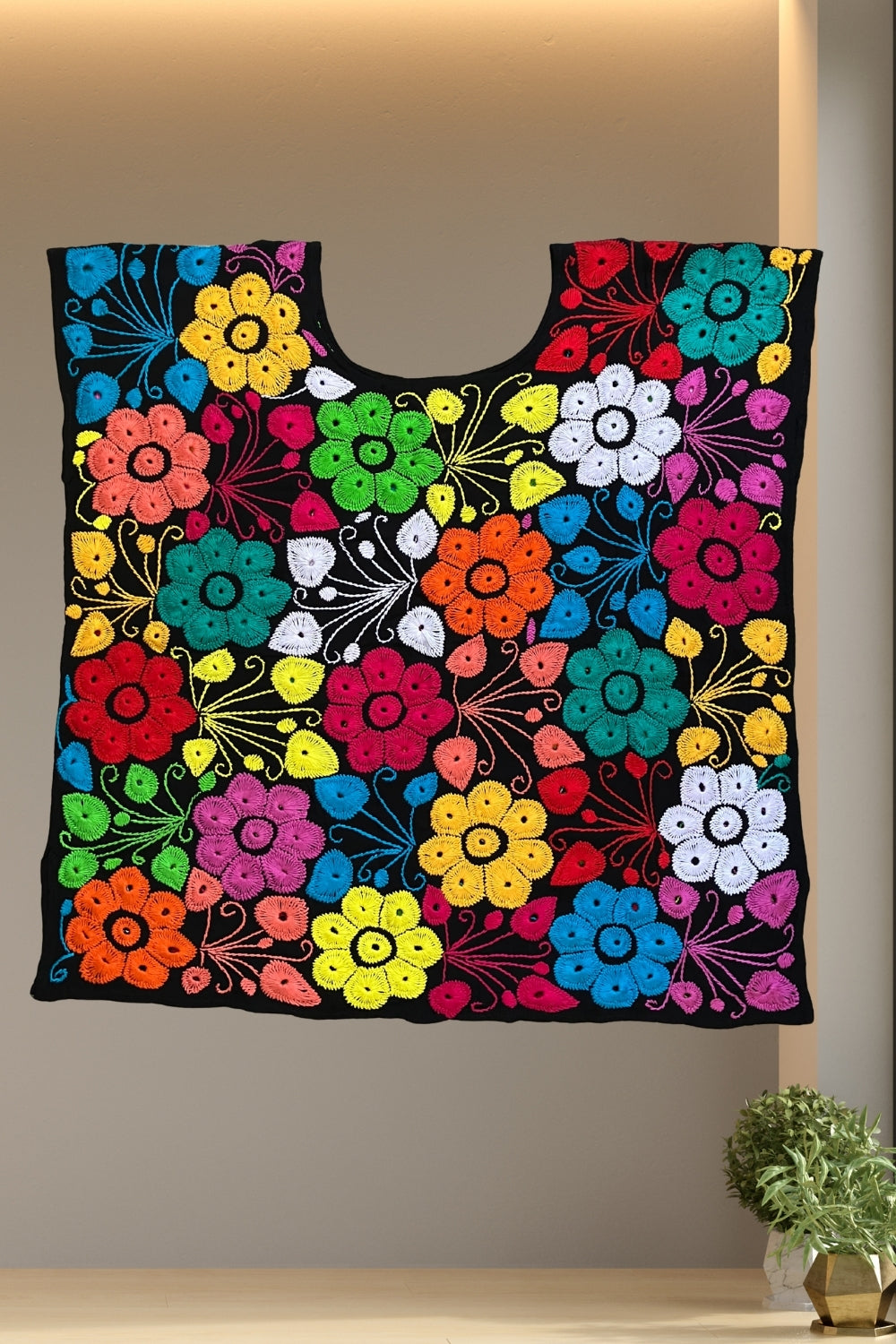 Blusa Jalapa de Díaz multicolor– Doble Extra Grande