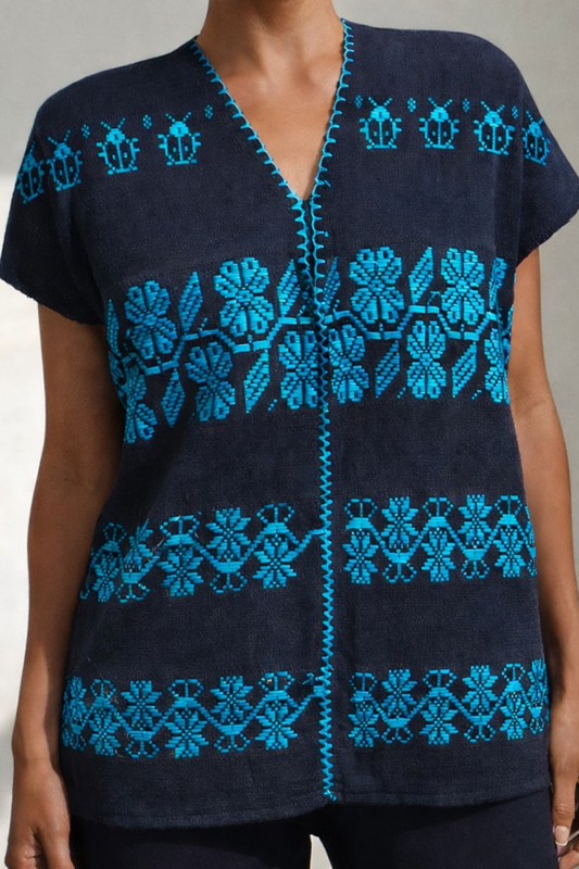 Huipil corto Cotzocón mod9001