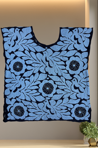 Blusa Jalapa de Díaz gris – Grande