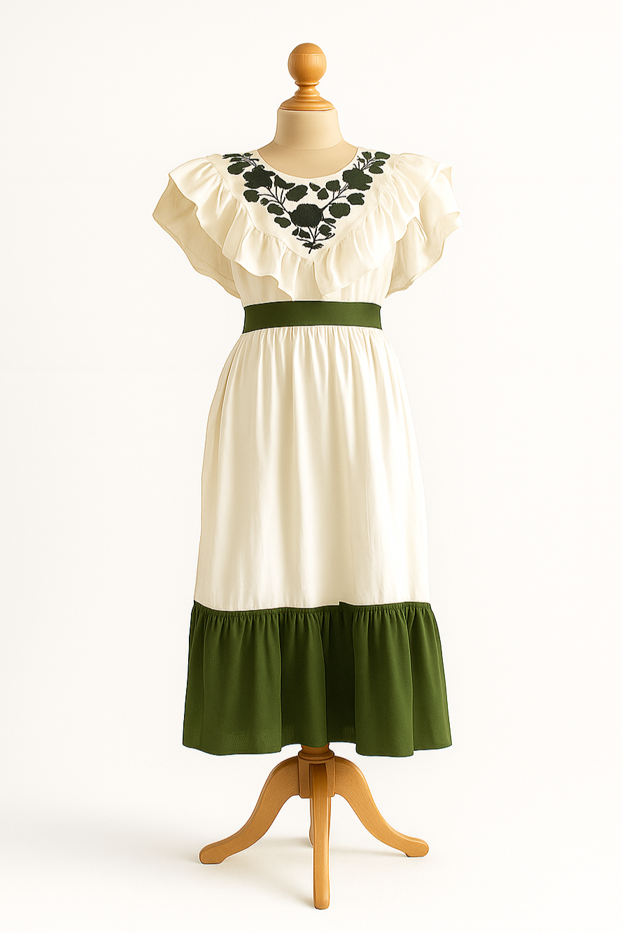 Vestido Morena Verde