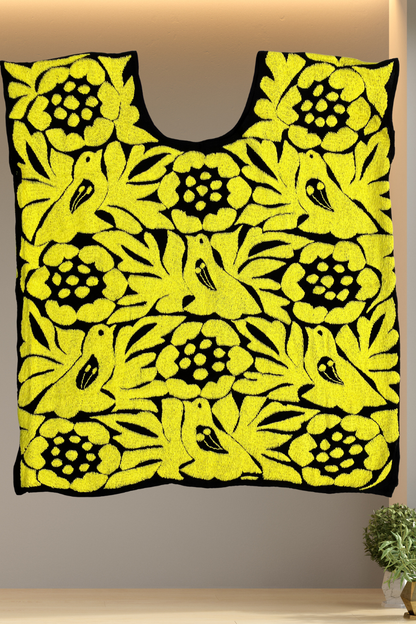 Blusa Jalapa de Díaz amarillo – Mediana mod5017