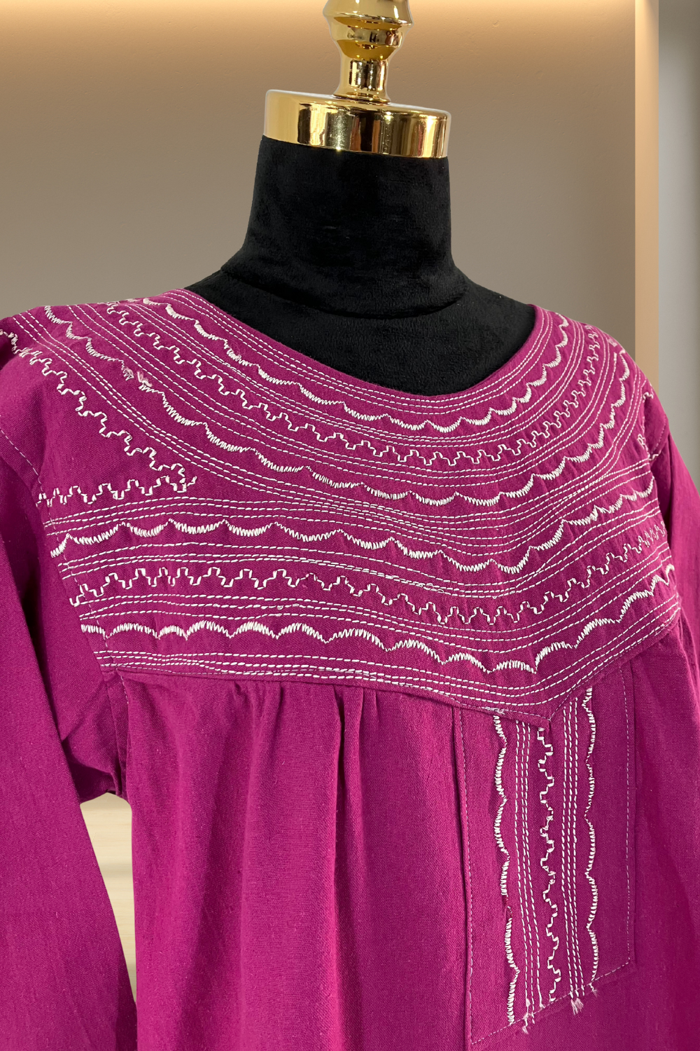 Blusa Alotepec Bugambilia