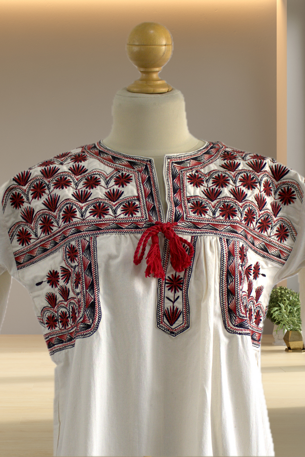 Vestido corto Tlahuitoltepec