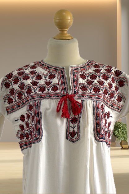 Vestido corto Tlahuitoltepec