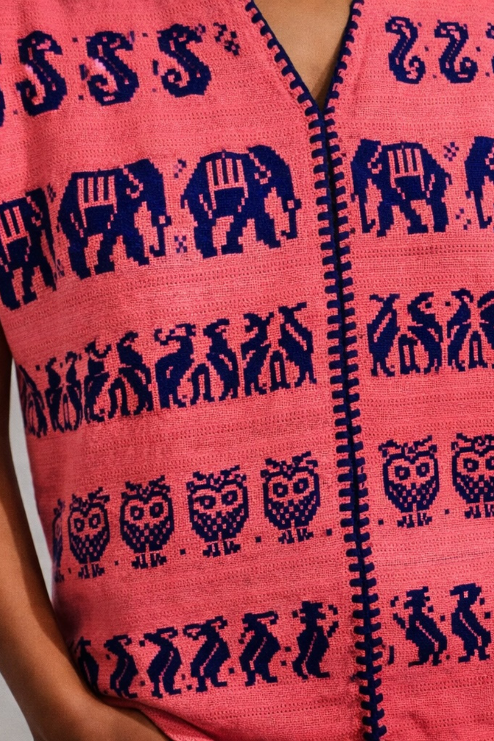 Huipil corto Cotzocón mod9002