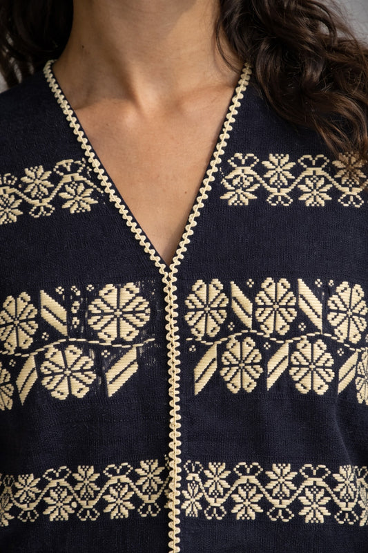 Huipil corto Cotzocón mod9006