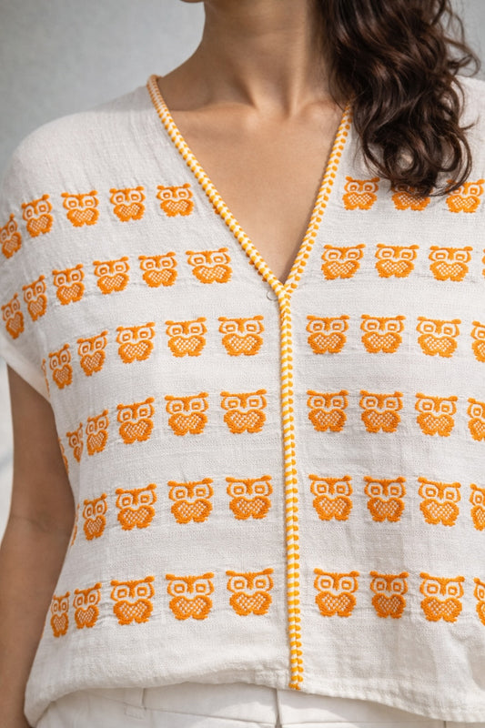 Huipil corto Cotzocón mod9009