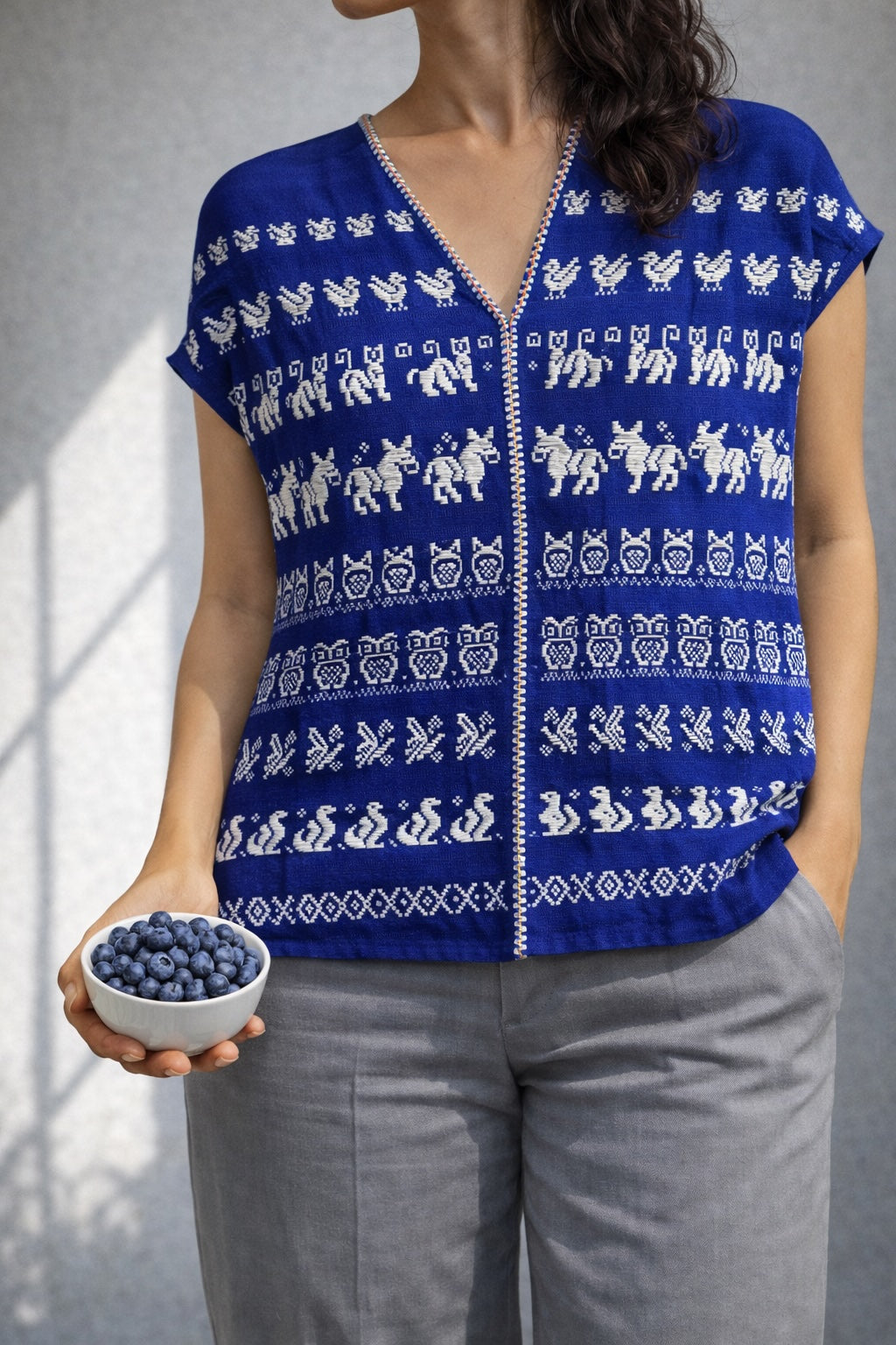 Huipil corto Cotzocón mod9010