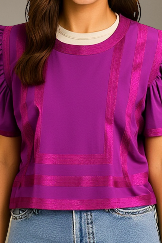 Blusa Leticia de cadenilla Bugambilia