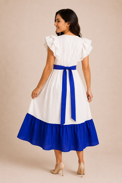 Vestido Eréndira azul