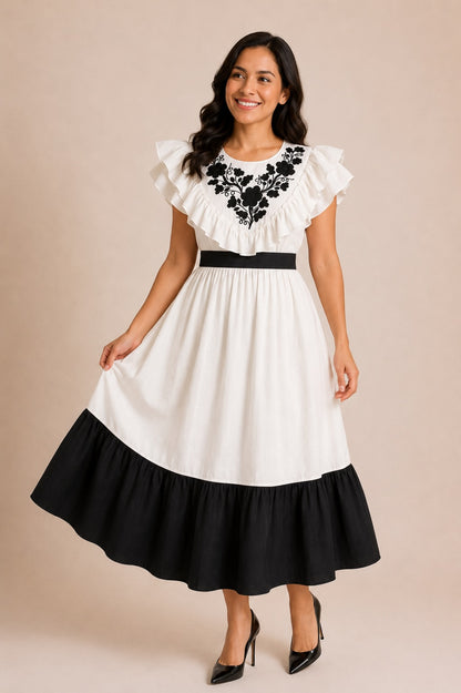 Vestido Eréndira negro