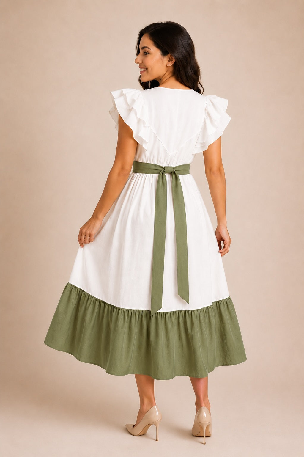 Vestido Eréndira Verde
