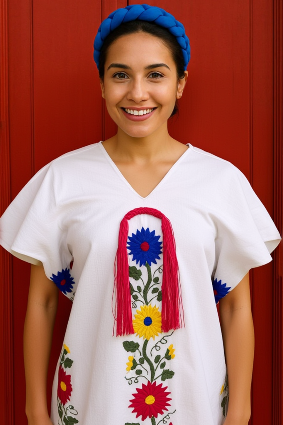 Huipil Auténtico de Yalalag Flores