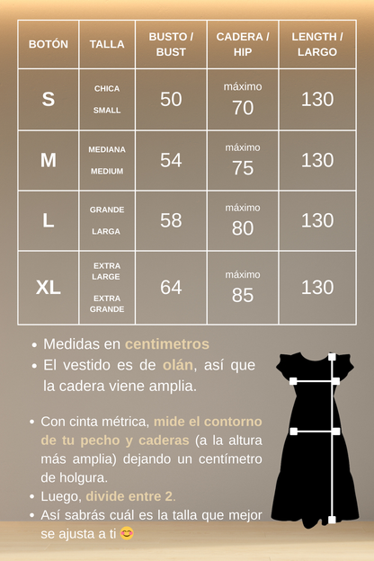 Vestido Morena