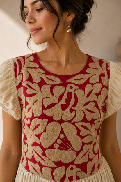 Vestido Felicitas beige