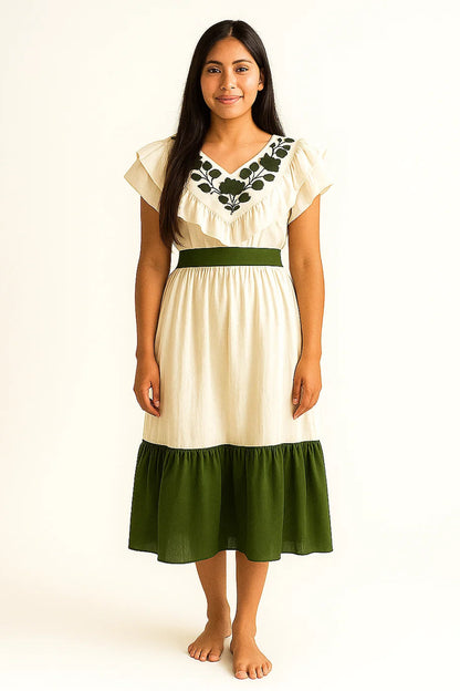 Vestido Morena Verde