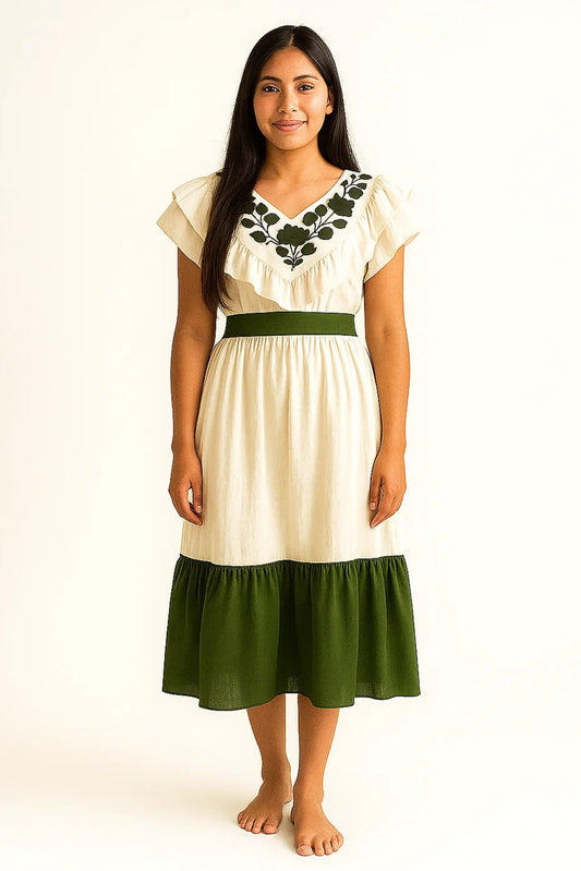 Vestido Morena Verde