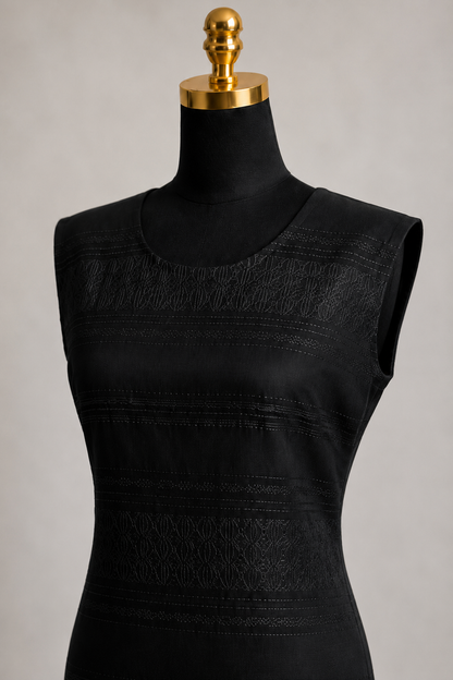 Vestido Cristal negro