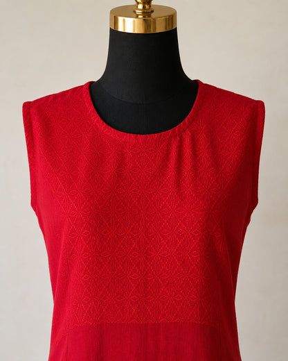 Vestido Cristal rojo