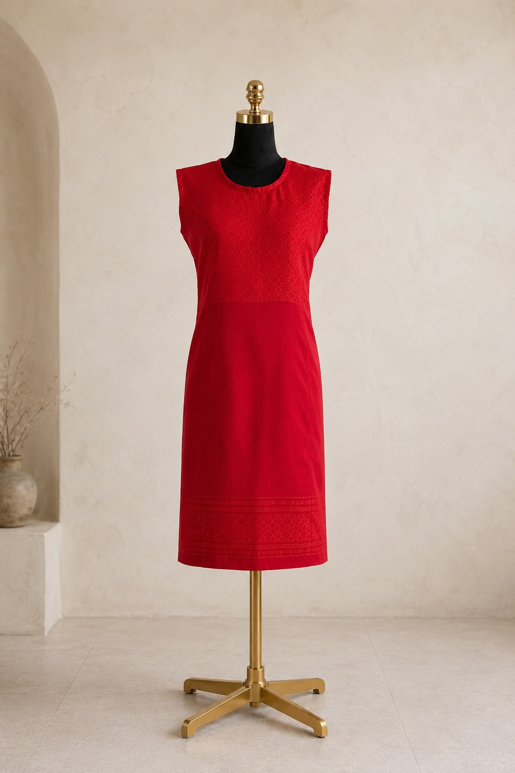 Vestido Cristal rojo